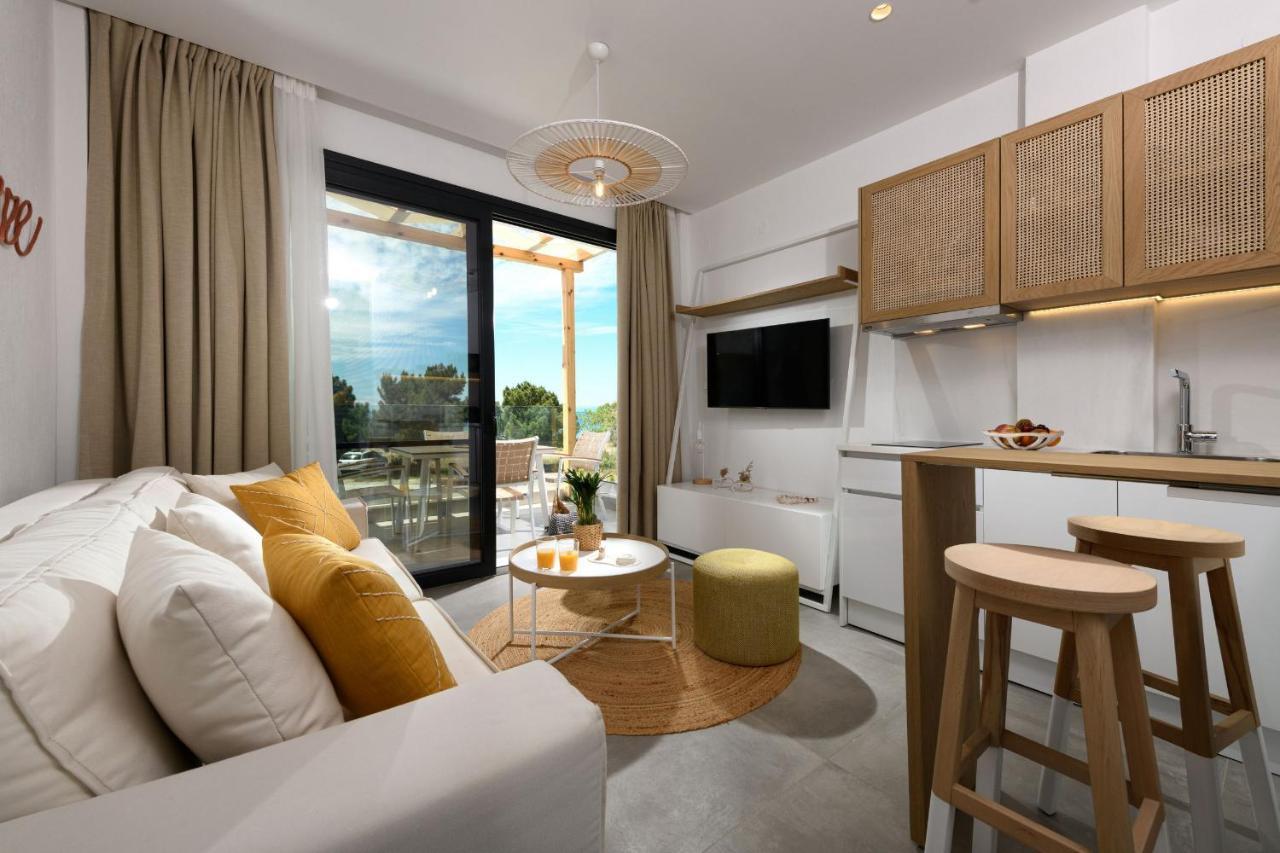 Prínos Nisea Beach Apartments المظهر الخارجي الصورة